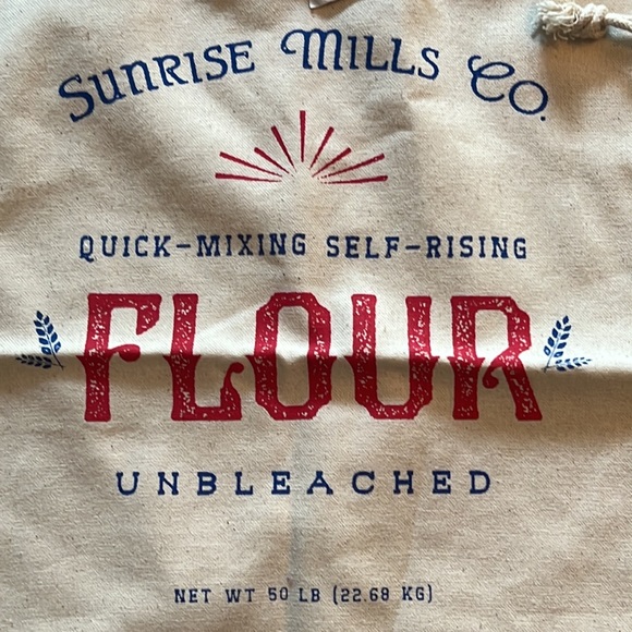 bread bag & nut milk bag-11”x 17” & 13” x 12” cotton muslin drawstring bags-NWT - Picture 5 of 14